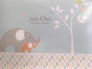 calendar little one my first year