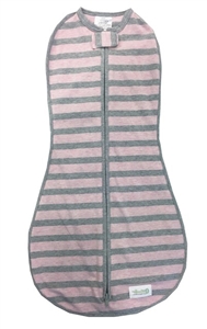woombie original Pink grey stripe