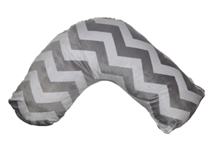 Grey & White Nursing Pillow