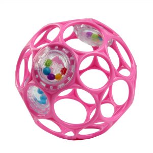pink oball rattle