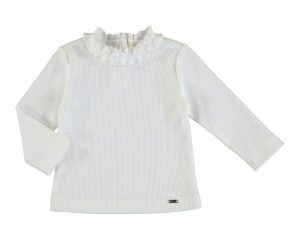 may2053 mock sweater white