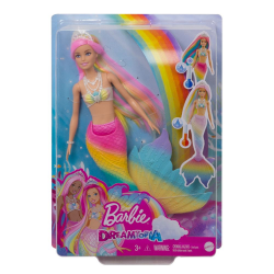 barbie mermaid blonde color changing